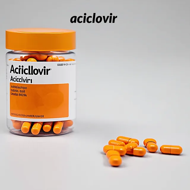 El aciclovir se vende con receta